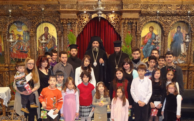 Γεμάτη όμορφες στιγμές η χριστουγεννιάτικη εορτή του κατηχητικού