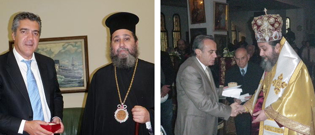 Επικοινωνία του Σεβασμιωτάτου με τους άμεσα εμπλεκομένους για την υπόθεση των πορθμείων Σαλαμίνος