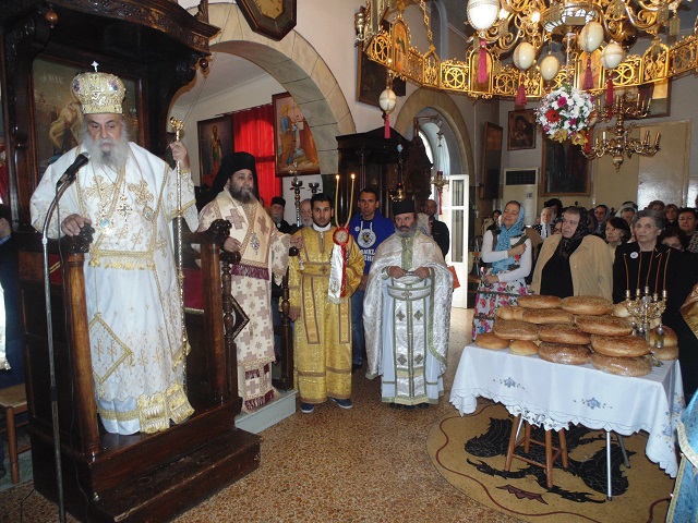 Η μνήμη του Αγίου Αρτεμίου στην ομώνυμη Ι.Μονή της Ι. Μητροπόλεως