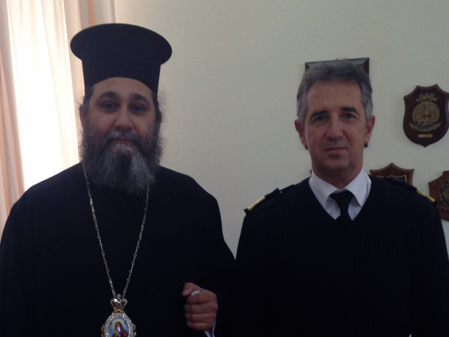 Θερμή συνάντηση με τον Κεντρικό Λιμενάρχη Πειραιώς