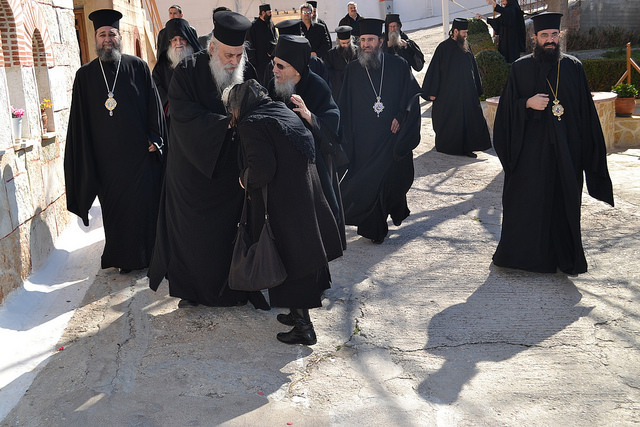 Συνοδική αντιπροσωπεία στην Ι.Μ. Αγίου Κυπριανού