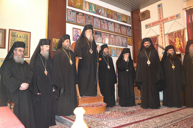 Ο Σεβασμιώτατος στις συνεδριάσεις της Ιεράς Συνόδου