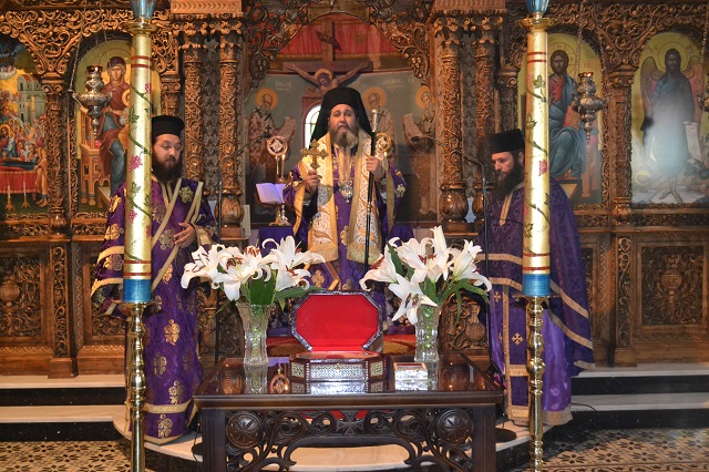 Τη μνημη των Αγίων Αναιρεθέντων Πατέρων τίμησε η τοπική μας Εκκλησία