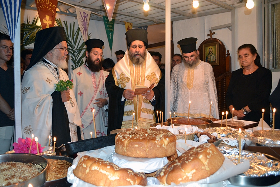 Η μνήμη του Αγίου Φανουρίου στην Σαλαμίνα