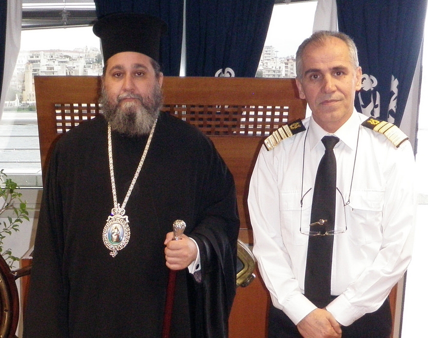 Ο Σεβασμιώτατος συναντήθηκε με τον Αρχηγό του Λιμενικού