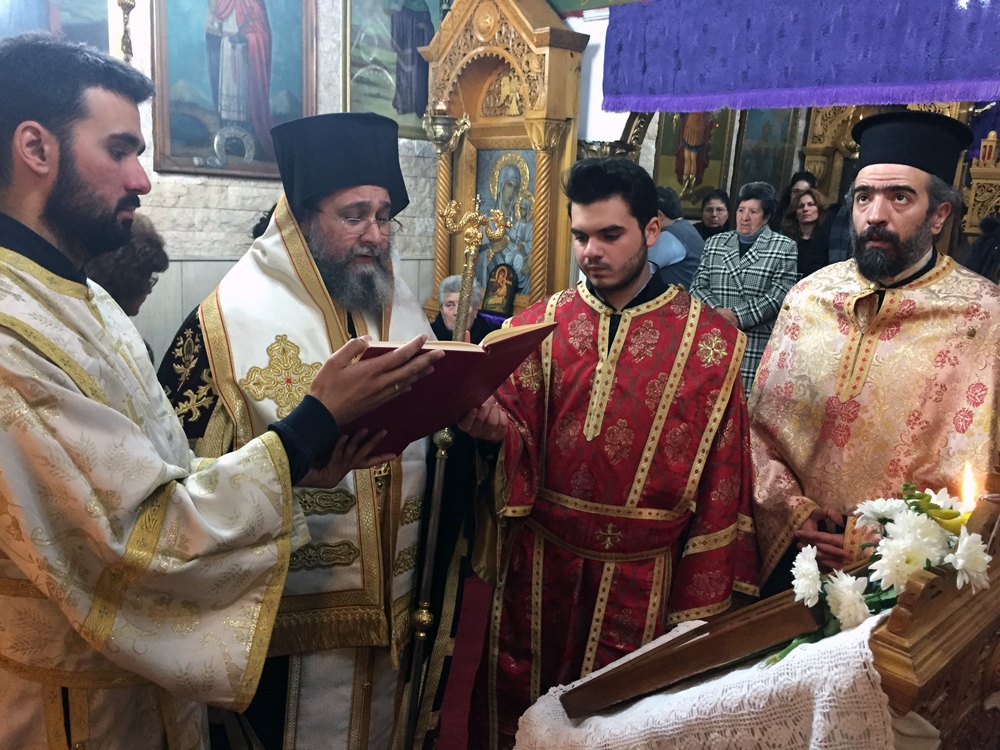 Η Α΄ Στάση των Χαιρετισμών προς την Υπεραγία Θεοτόκο