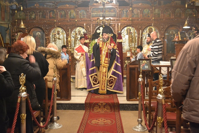 Στον Ι.Ναό Αγίας Μαρίνης η Β΄ Στάση των Χαιρετισμών