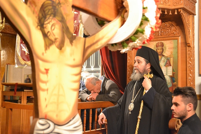 Μεγάλη Πέμπτη στους Αγίους Αναργύρους Αιγίνης