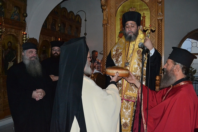 Στον Βόλο για τον Άγιο Νεομάρτυρα Τριαντάφυλλο