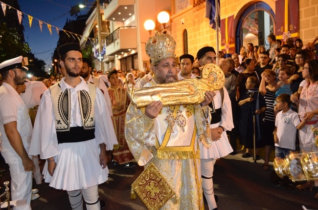 Ο πανηγυρικός λόγος του Σεβασμιωτάτου εις την Κοίμηση της Θεοτόκου