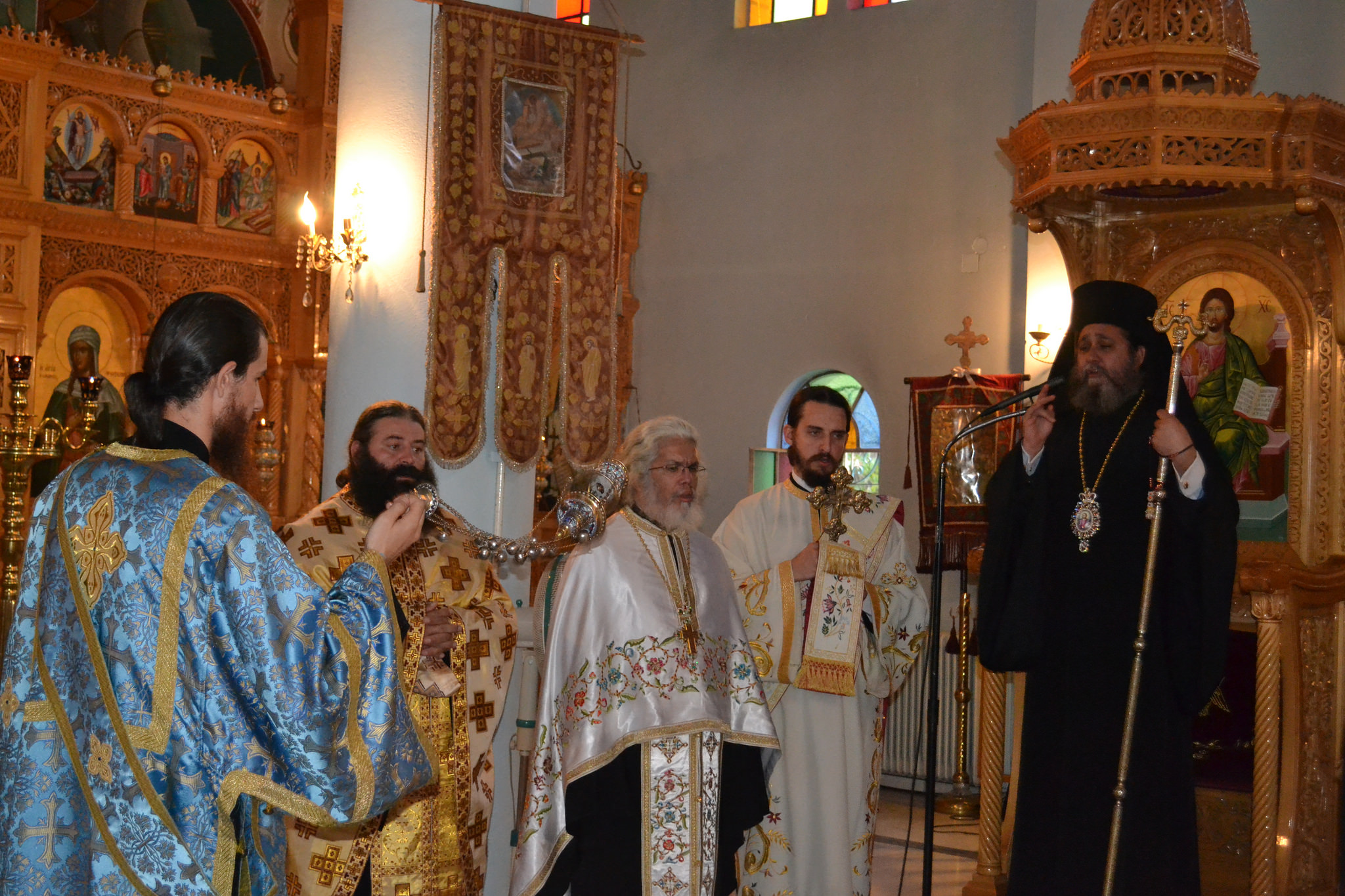Ομιλία στον Συνοδικό Εσπερινό για τα 90 Έτη από την Γ΄Εμφάνιση του Τ. Σταυρού