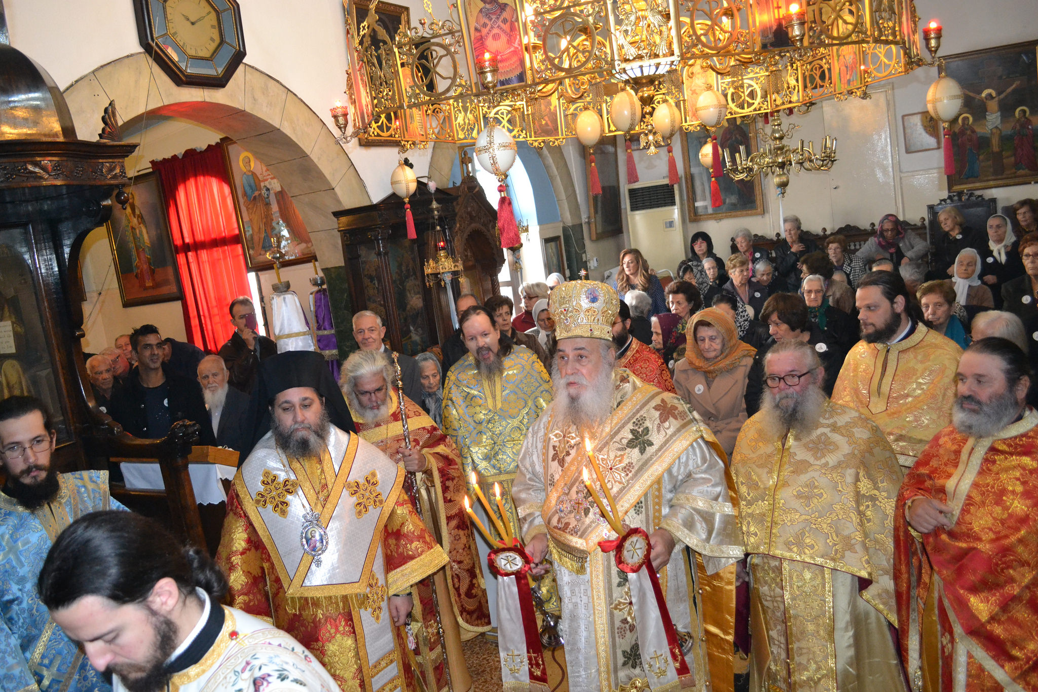 Παρουσία του Μακαριωτάτου ο εορτασμός του Αγίου Αρτεμίου