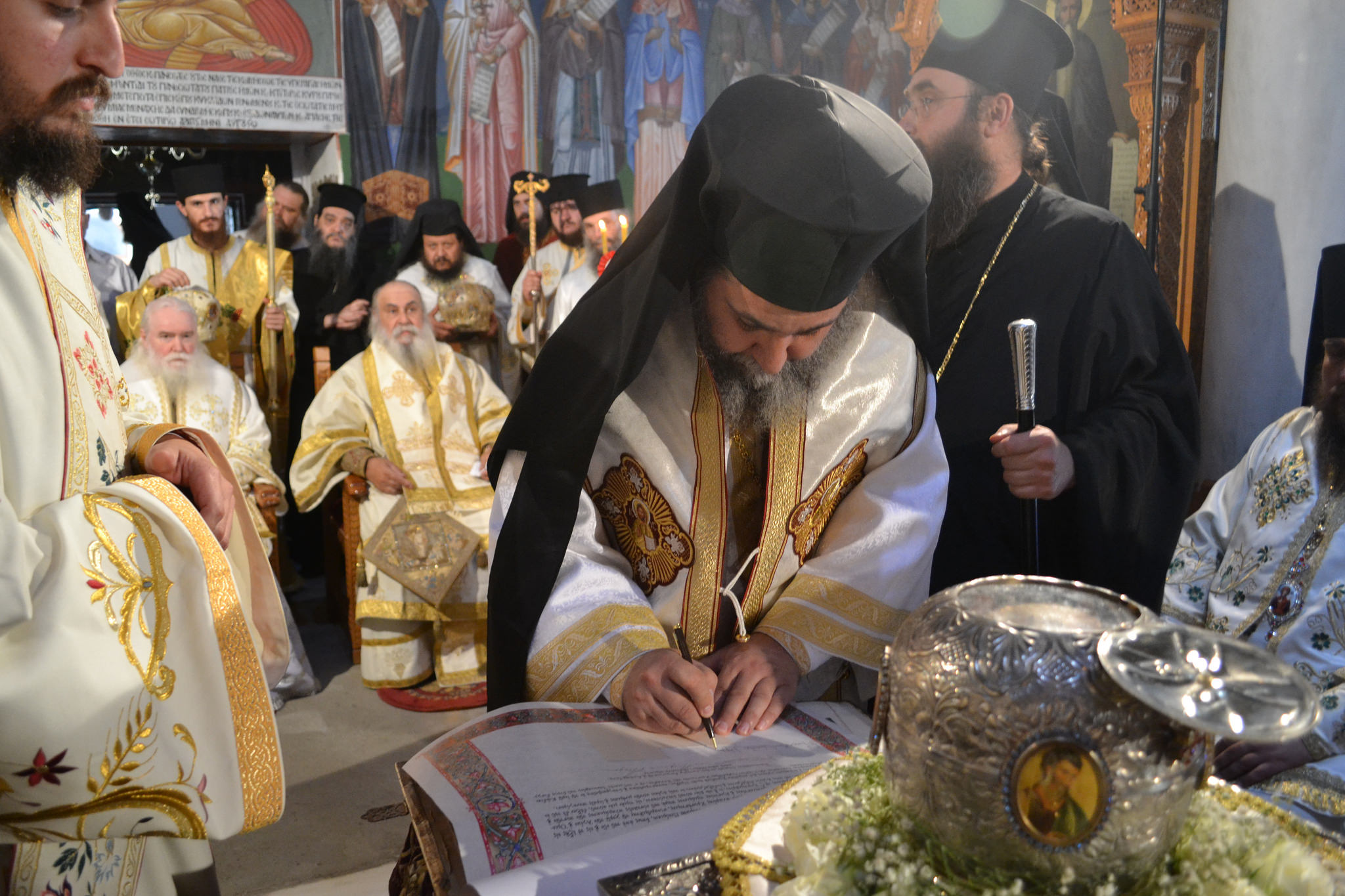 Ἡ Θεία Λειτουργία τῆς Ἁγιοκατατάξεως τοῦ Ἁγίου Ἱεράρχου Χρυσοστόμου τοῦ Νέου Ὁμολογητοῦ