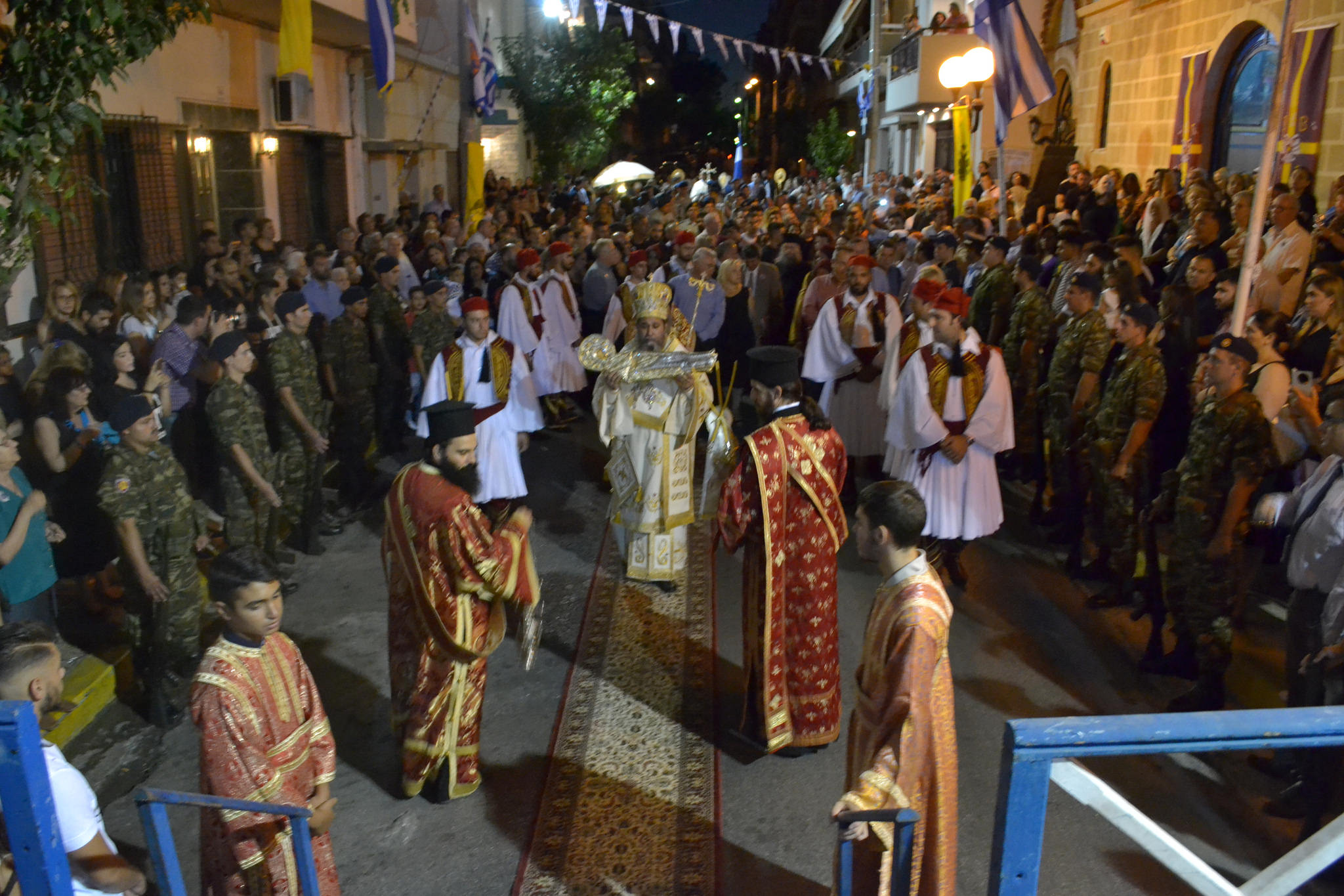 Η Λαμπρά πανήγυρις της Κοιμήσεως Της Θεοτόκου