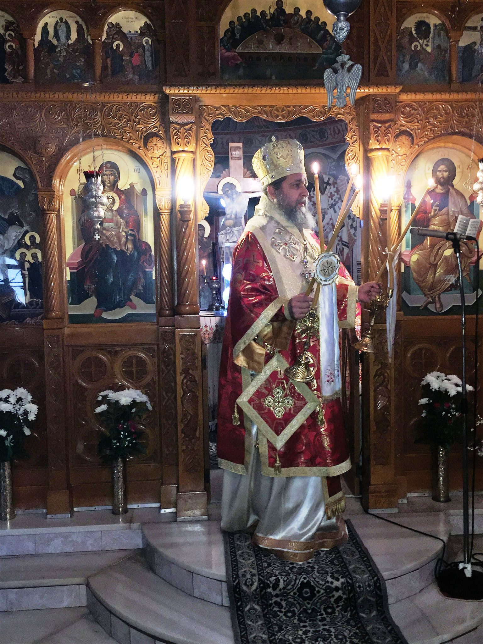 Στη νήσο Κρήτη μετέβη ο Σεβασμιώτατος για να τιμήσει τον Άγιο Ανδρέα