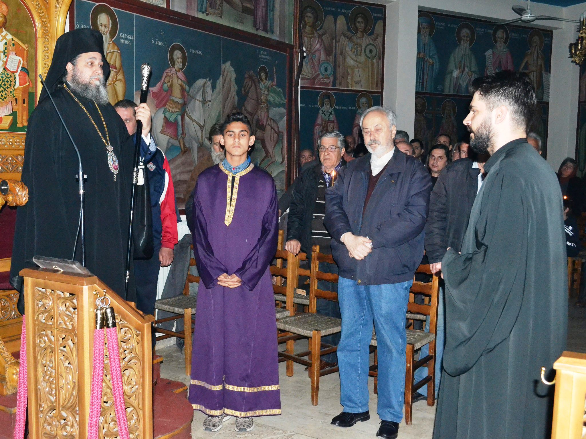 Μεγάλη Δευτέρα στούς Αγίους Αποστόλους