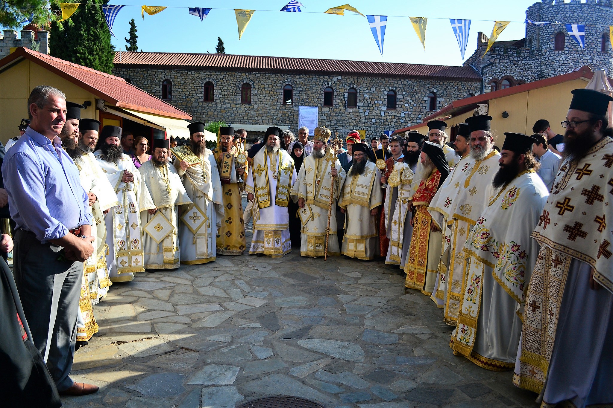 Ο Λαμπρός εορτασμός Της Αγίας Ειρήνης της Χρυσοβαλάντου.