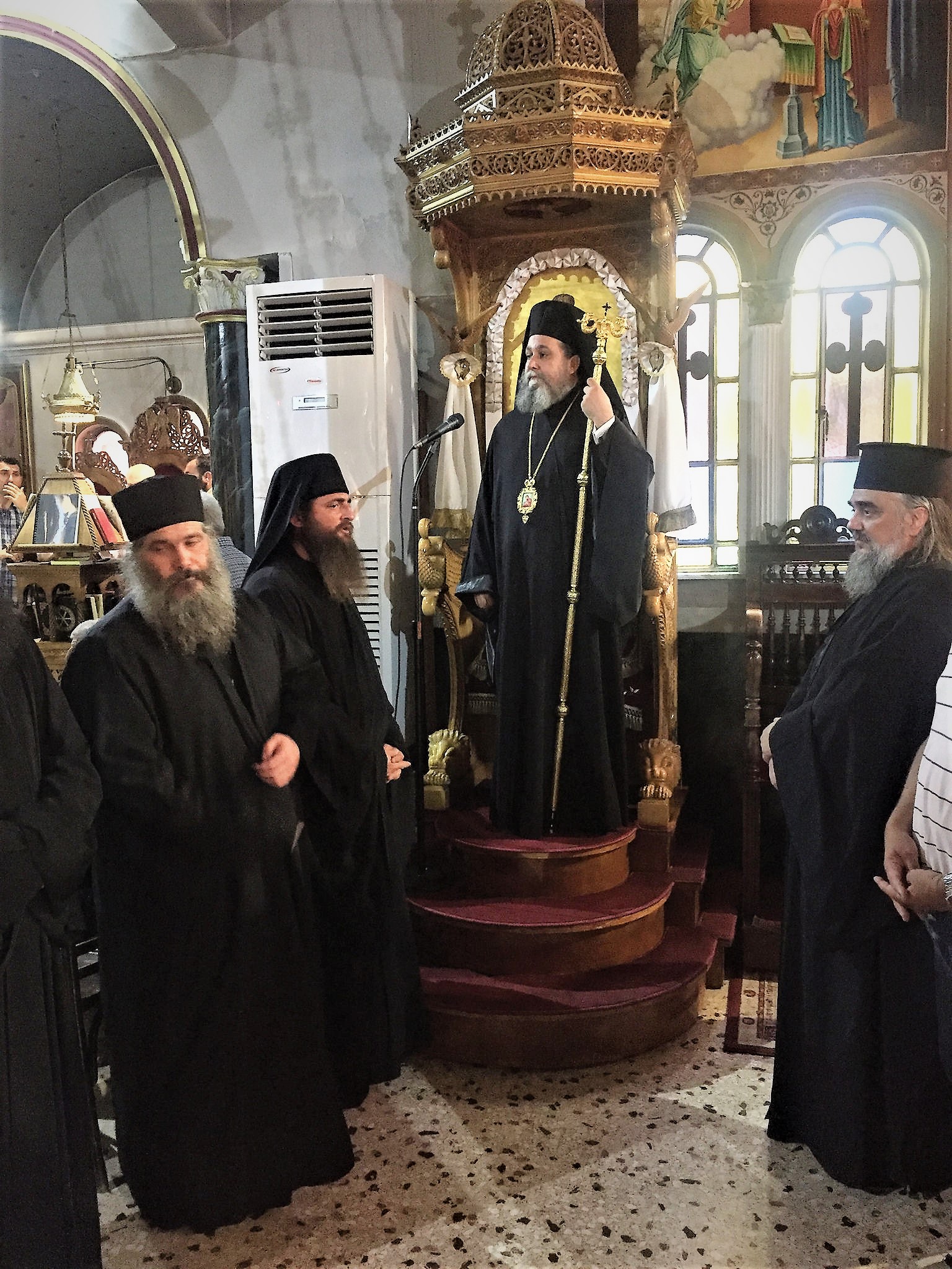 Ο Σεβασμιώτατος στον εορτασμό Της Παναγίας Της Προυσιωτίσσης