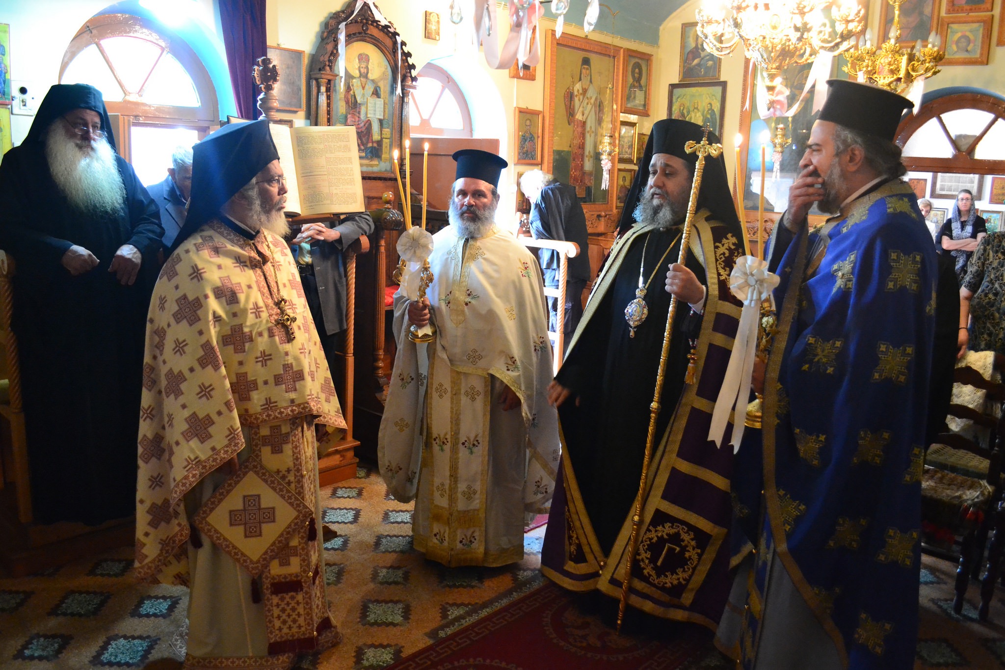 Το Γεννέσιο της Θεοτόκου στην Ανδρώα Ι. Μονή Αιγίνης.