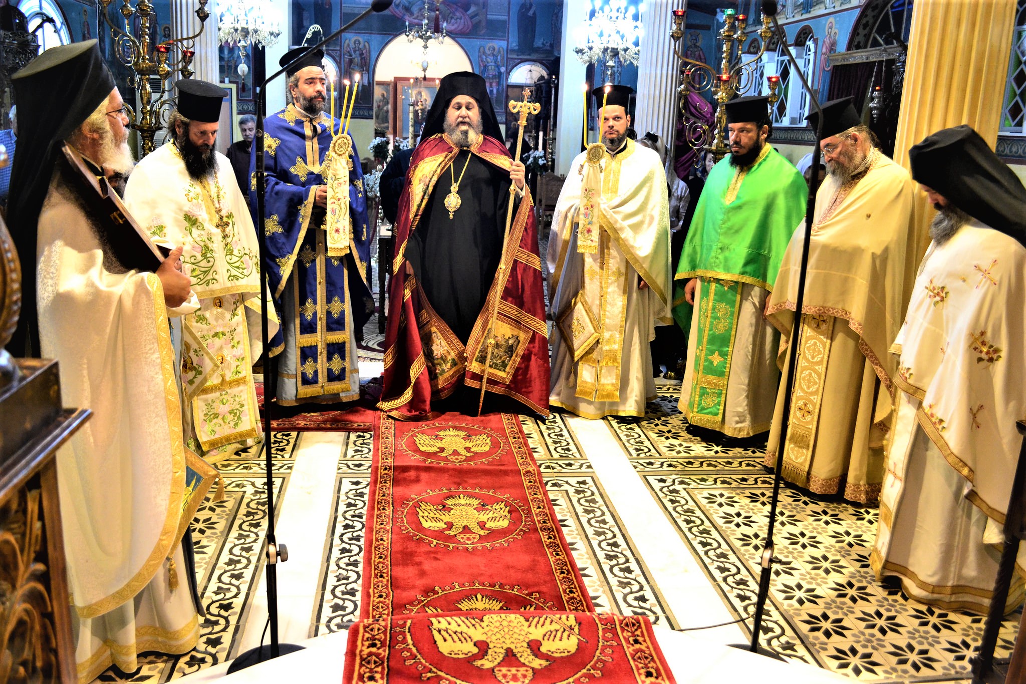 Η Λαμπρά Μνήμη του ἐν Αγίοις Πατρός ημών Χρυσοστόμου Φλωρίνης.