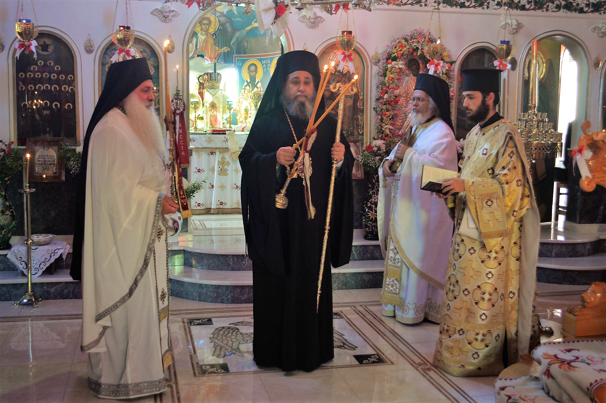 Στην πανηγυρίζουσα Ιερά Μονή Ευαγγελιστού Μάρκου