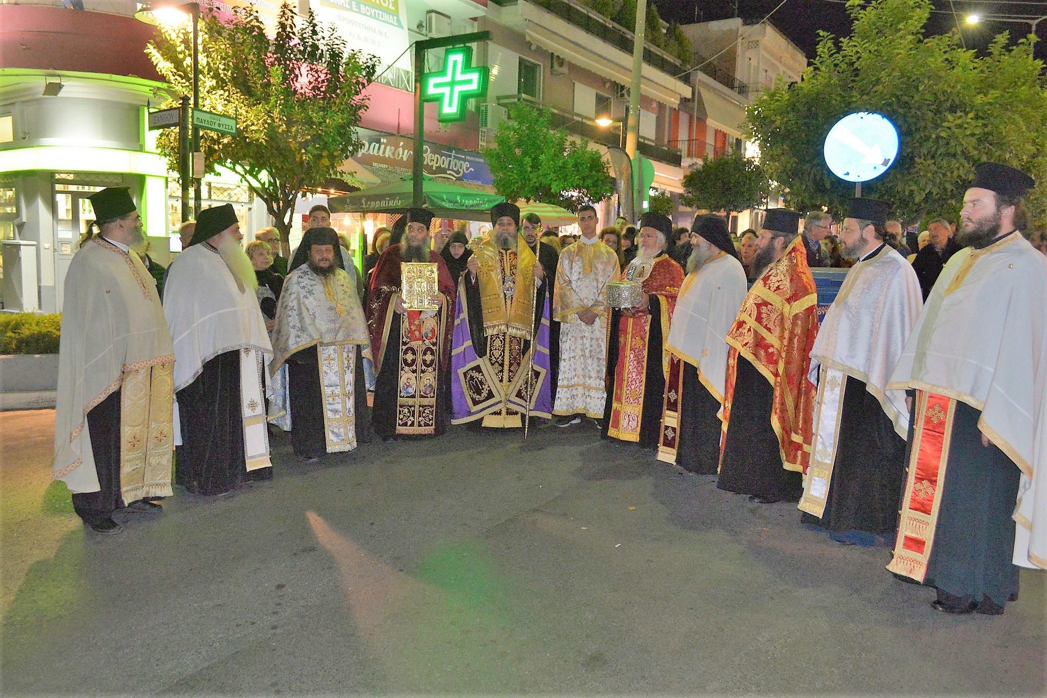 Στην πανηγυρίζουσα Ι. Μονή Αγίου Δημητρίου