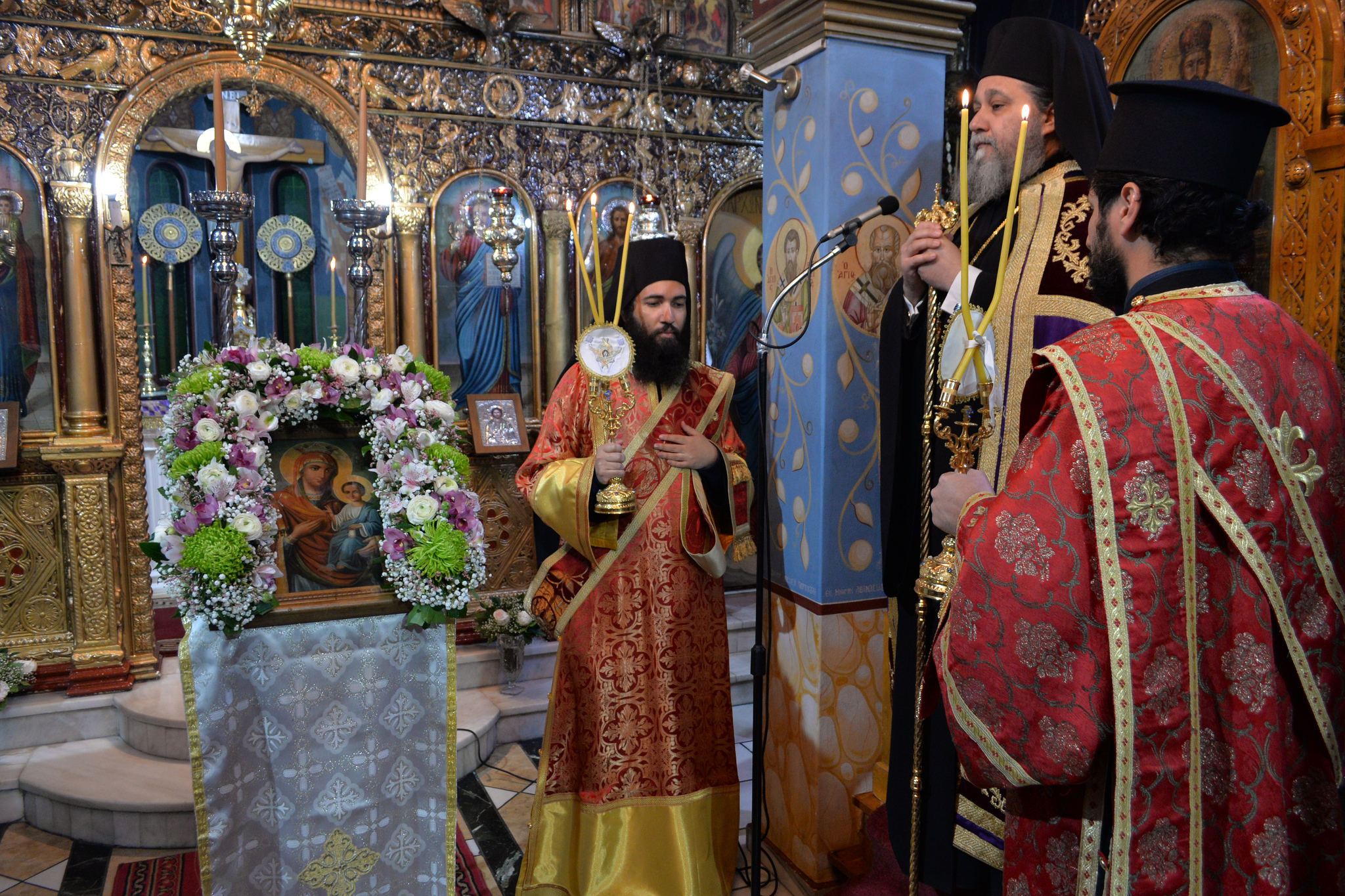 Η Α΄ Στάση των Χαιρετισμών της Υπεραγίας Θεοτόκου.