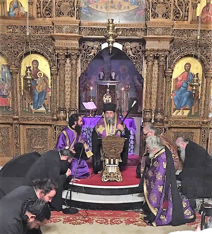 Α΄ Κατανυκτικός Εσπερινός στον Καθεδρικό Ιερό Ναό Κοιμήσεως της Θεοτόκου.