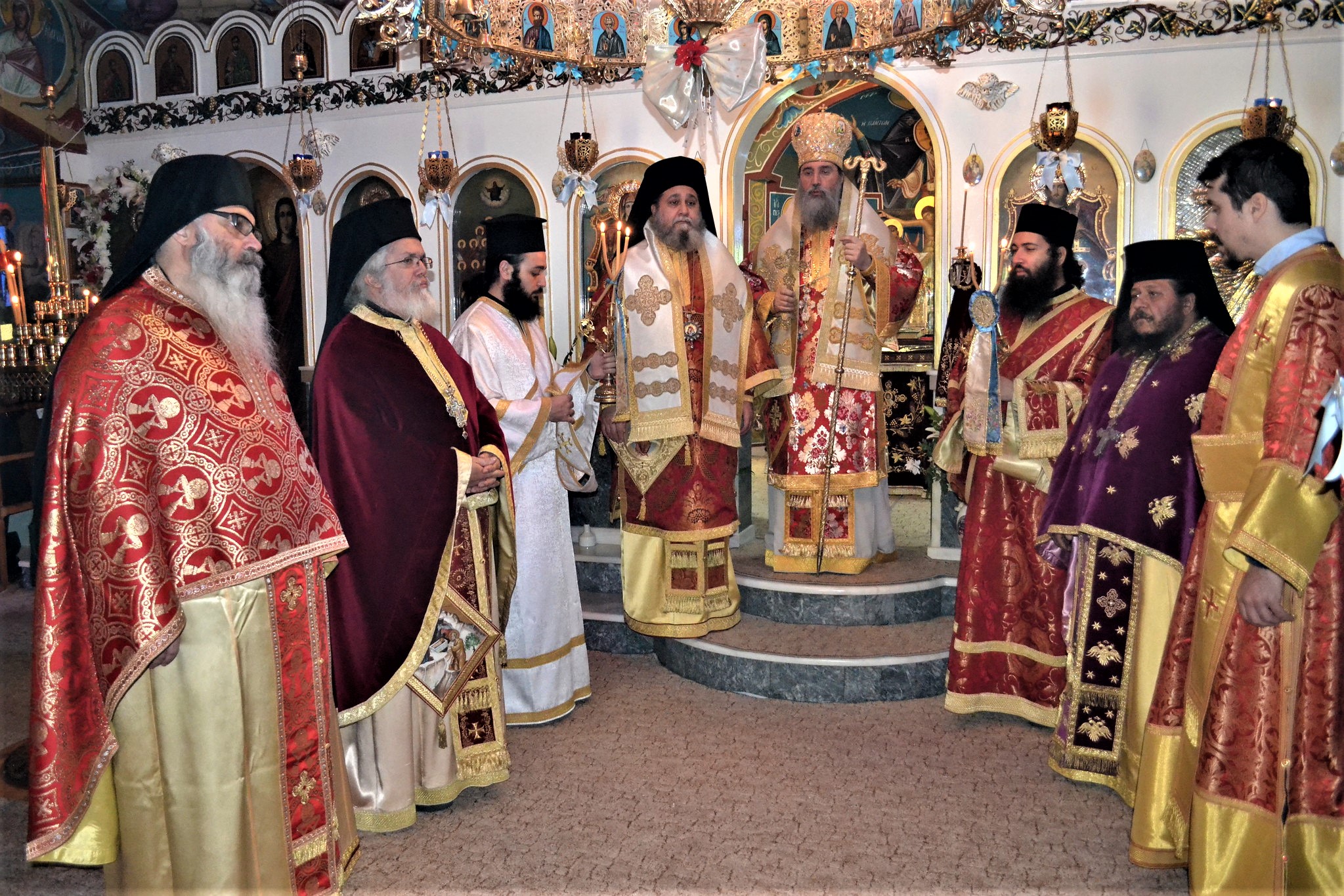 Του Πρωτομάρτυρος και Αρχιδιακόνου Στεφάνου στην Ιερά μονή Αγίου Μάρκου στο Κορωπί.