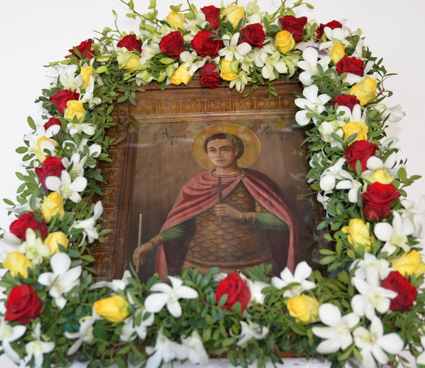 Στο Ιερό Ησυχαστήριο του Αγίου Φανουρίου Σαλαμίνος