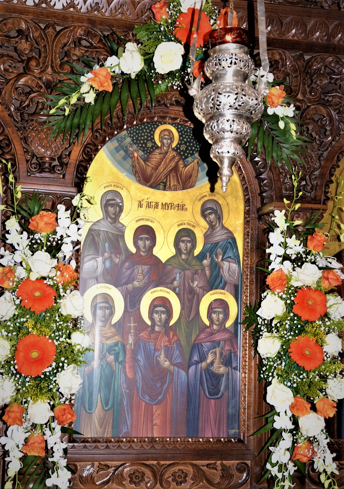 Στήν Ιερά Μονή των Αγίων Μυροφόρων Γυναικών