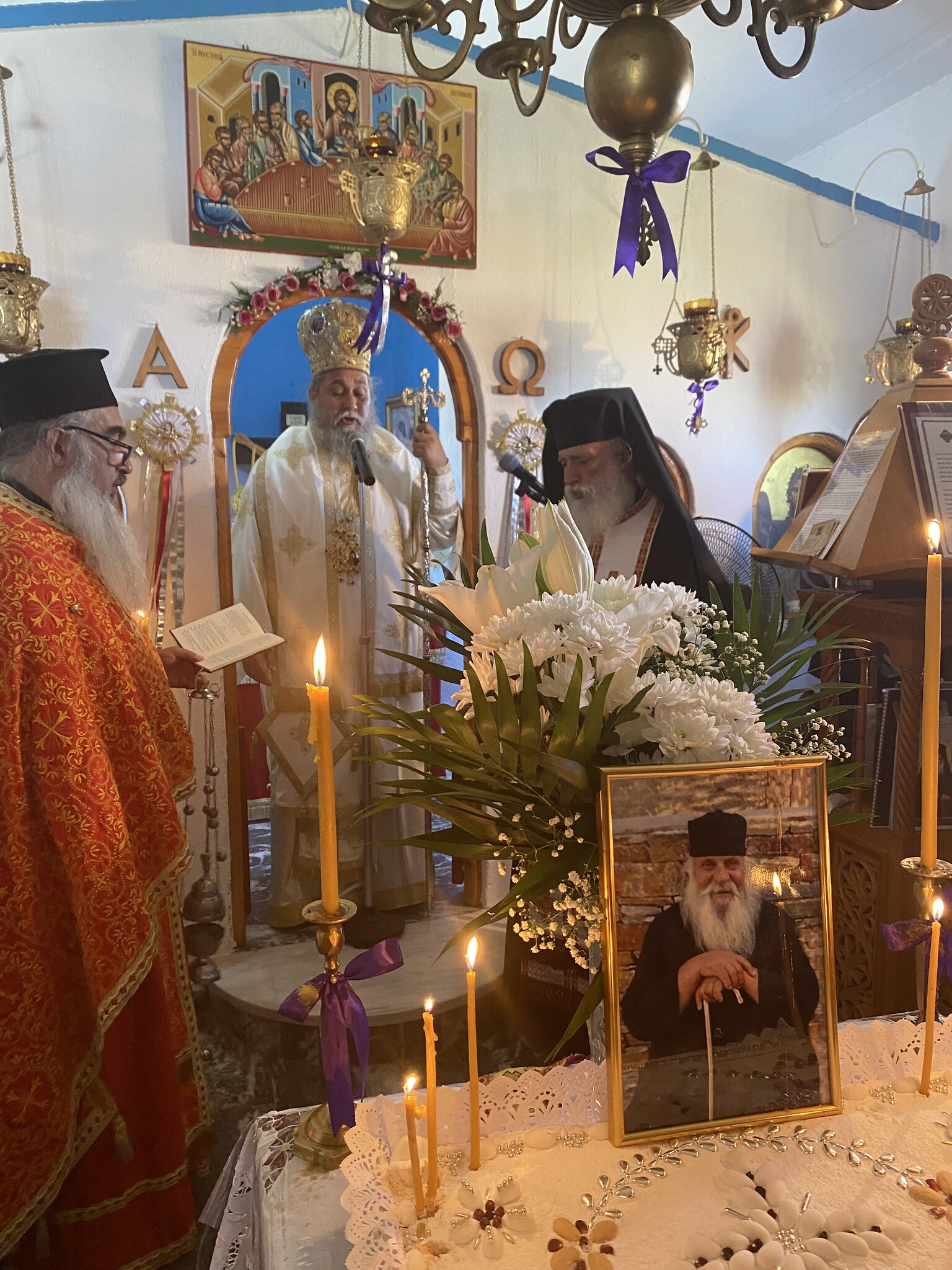 Τεσσαρακονθήμερο Μνημόσυνο π. Νικολάου Καφετζή.