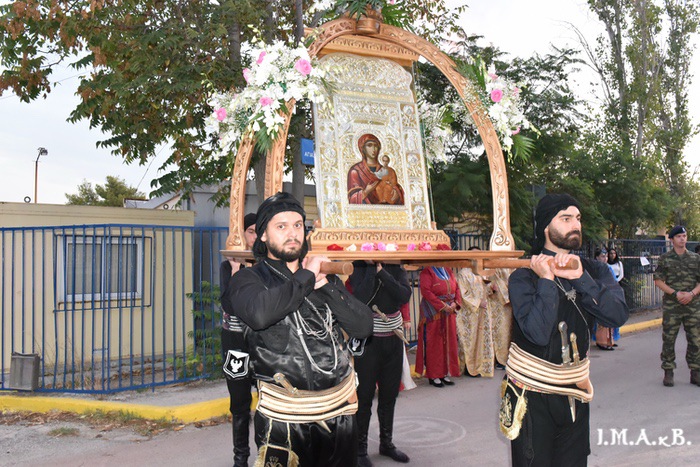 Ο Σεβασμιώτατος Ποιμενάρχης μας στην Παναγία Σουμελά Ασπροπύργου