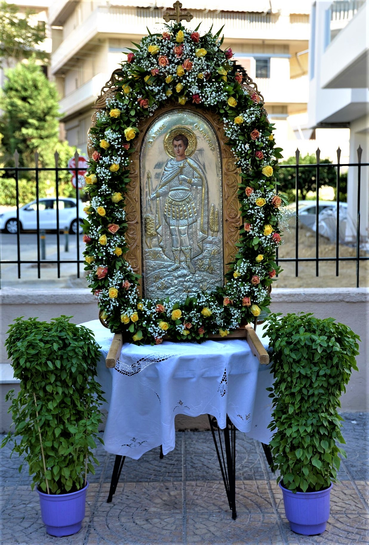 Του Αγίου Μεγαλομάρτυρος Φανουρίου.