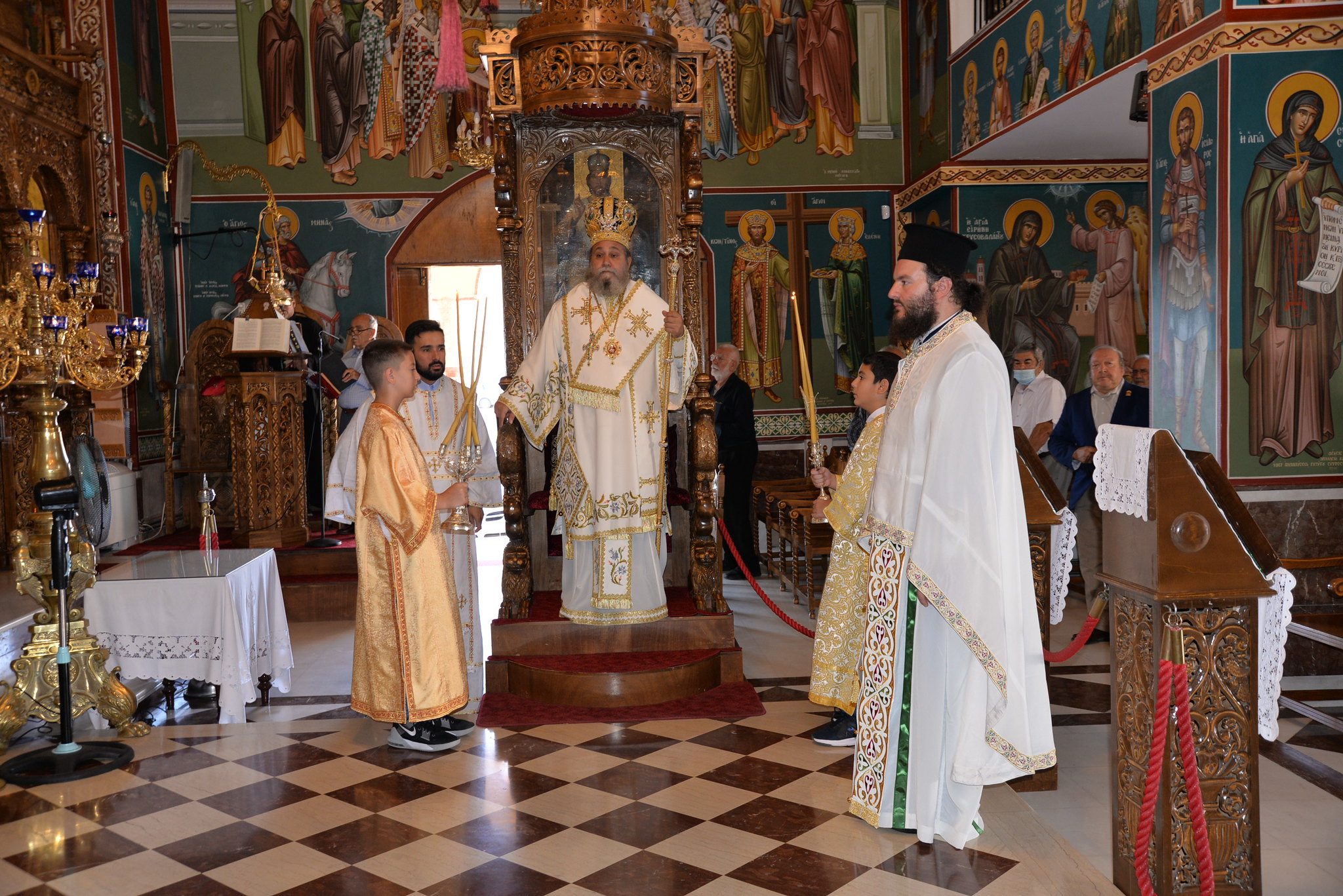 Η αποτομή της Τιμίας Κεφαλής του Αγίου Ιωάννου του Προδρόμου.