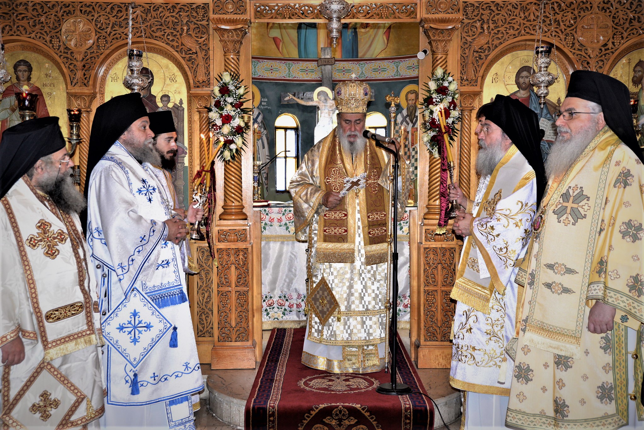 Ἡ ἐπέτειος τῆς Ἐνθρονίσεως τοῦ Μακαριωτάτου Ἀρχιεπισκόπου μας κ. Καλλινίκου καί χειροτονία Πρεσβυτέρου.