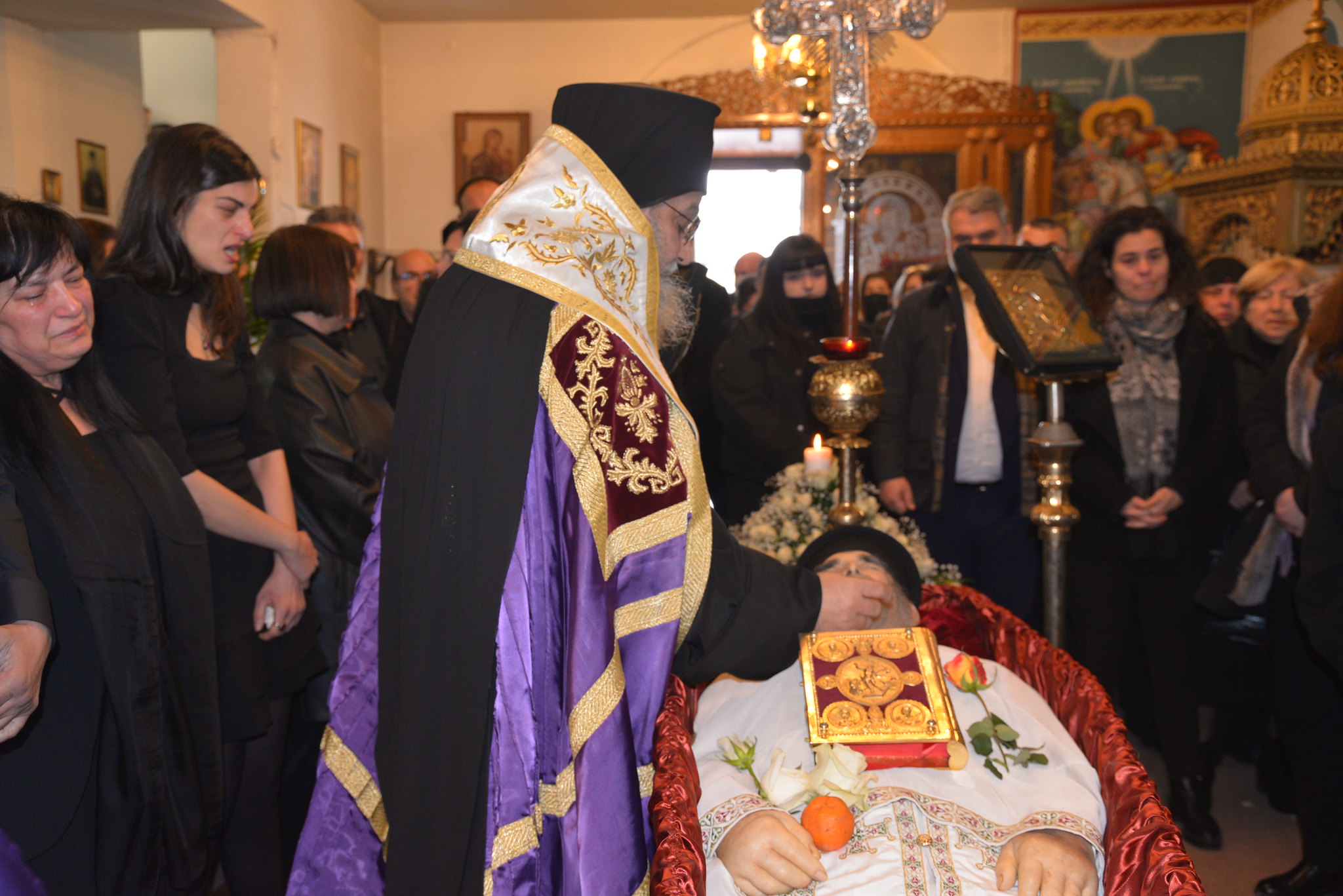 Η τοπική μας Εκκλησία αποχαιρέτισε τον Μακαριστό αδελφό μας Πρεσβύτερο Προκόπιο Μπούτση.