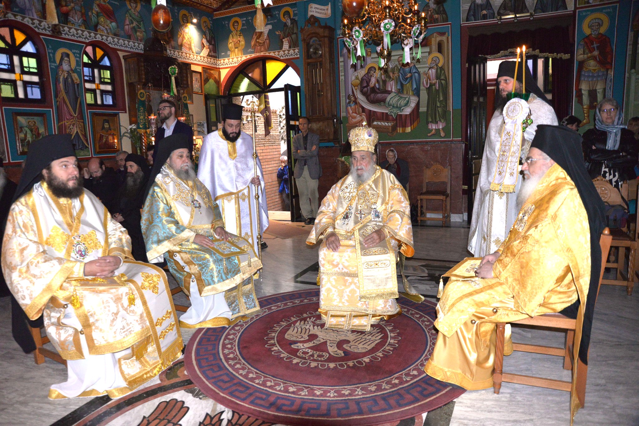 Αγίου Ιεροθέου και επέτειο αναλήψεως καθηκόντων του Μακαριωτάτου Αρχιεπισκόπου Αθηνών κ. Καλλινίκου.