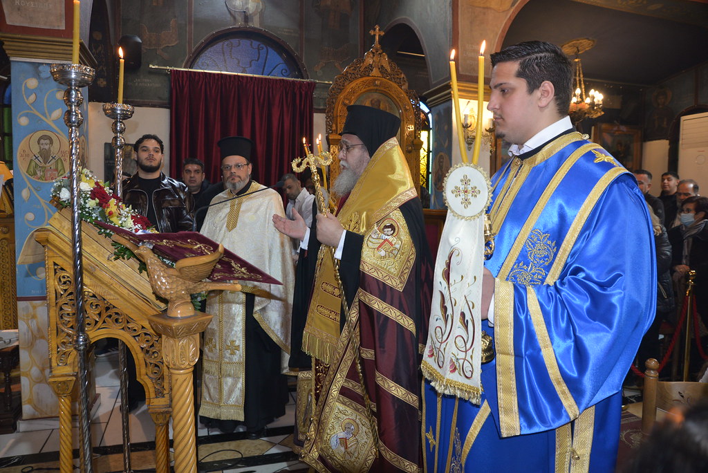 Α΄ Στάση των Χαιρετισμών Της Υπεραγία Θεοτόκου.