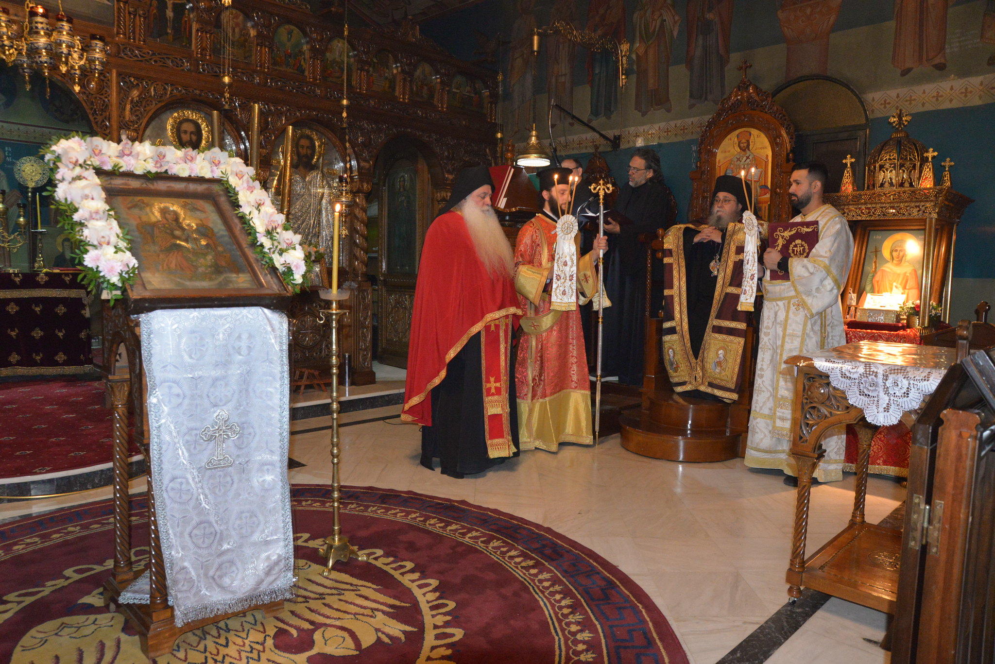 Β` Στάση των Χαιρετισμών στην Υπεραγία Θεοτόκο.