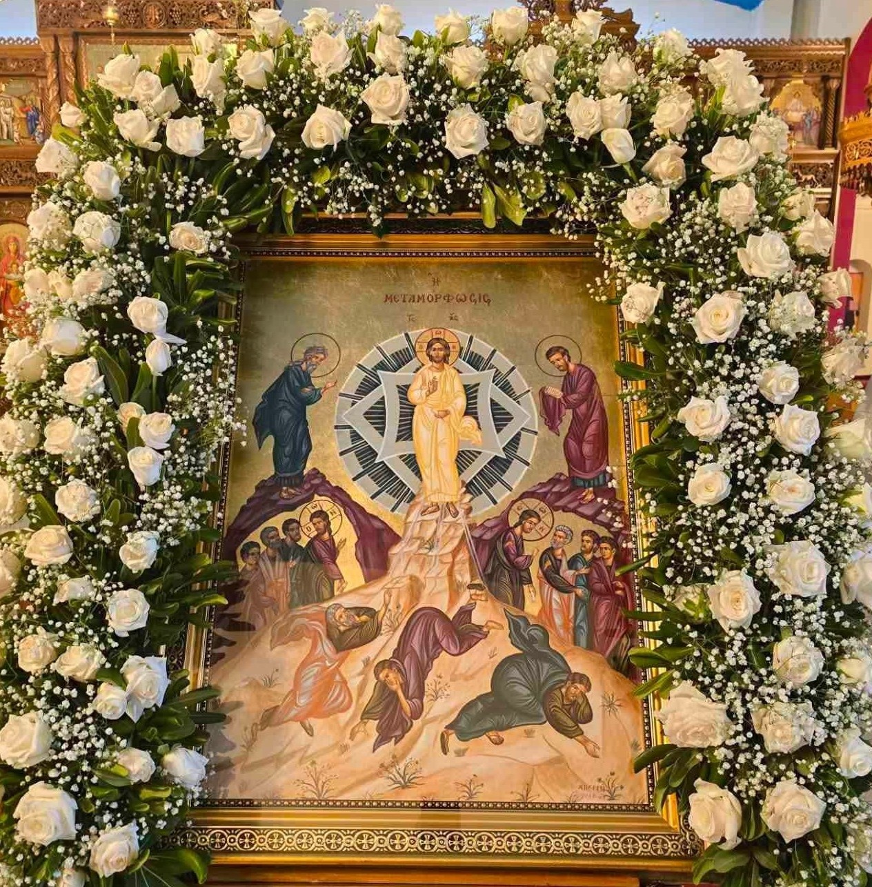 Της Μεταμορφώσεως του Σωτήρος στην Αγία Βαρβάρα