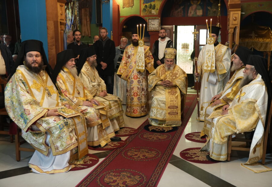 Ἡ ἑορτὴ τοῦ Ἁγίου Ἰεροθέου & ἡ ἐπέτειος Ἐνθρονίσεως τοῦ Μακαριωτάτου Ἀρχιεπισκόπου μας