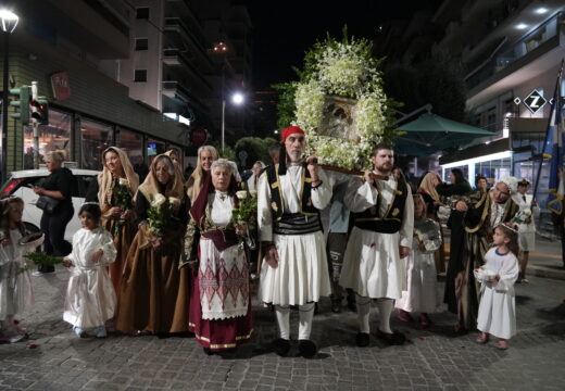 Το Παλαιό Φάληρο τίμησε την Παναγία την Μυρτιδιώτισσα