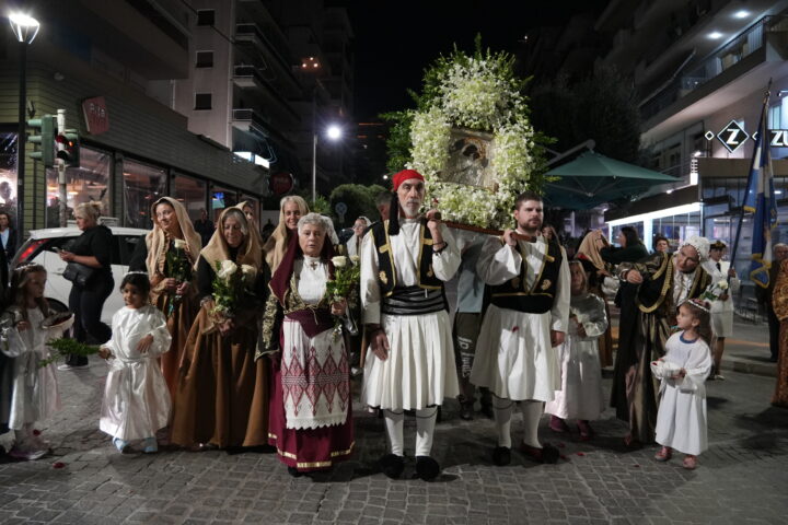Το Παλαιό Φάληρο τίμησε την Παναγία την Μυρτιδιώτισσα